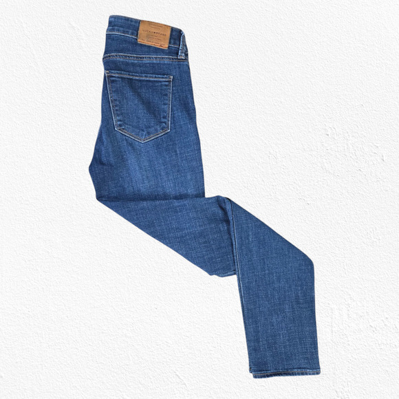 Lucky Brand Dark Wash Mid Rise Slim Hayden Casual Stretchy Skinny Jeans Size 4 - Picture 8 of 10